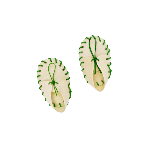 Zapato Blanco Mix 100% Piel Vacuna - Imagen 2
