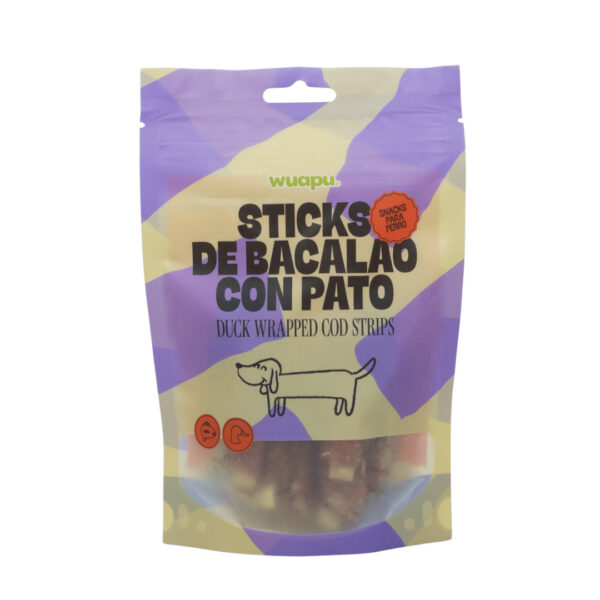 Snack Sticks de Bacalao con Pato