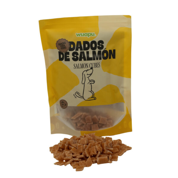 Snack Dados de Salmón. 100 g - Imagen 4
